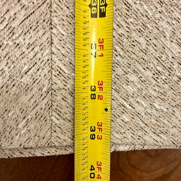 Ann Taylor Sheath Dress Size 16 Metallic Textured Sleeveless Knee Length NEW - Picture 13 of 13